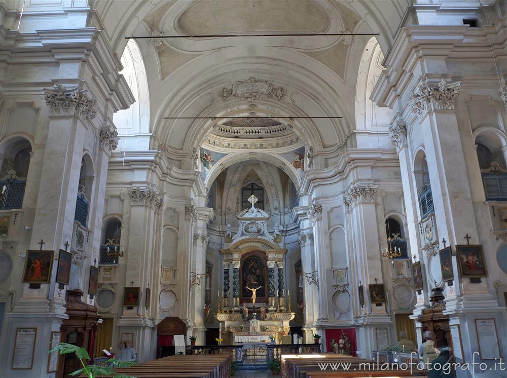 Campiglia Cervo (Biella) - Interno del Santuario di San Giovanni di Andorno